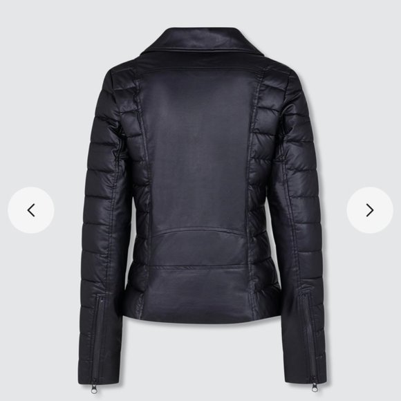 Save The Duck Faux Leather, XS Moto Jacket - Picture 5 of 12